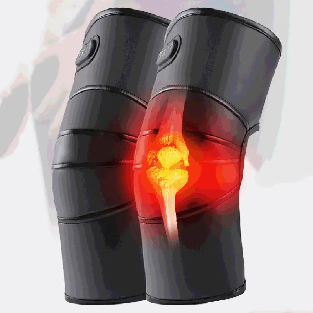 

Electric Heating Knee Massager Far Infrared Joint Brace Support Vibrador Back Shoulder Massage Elbow Knee Treatment Massageador