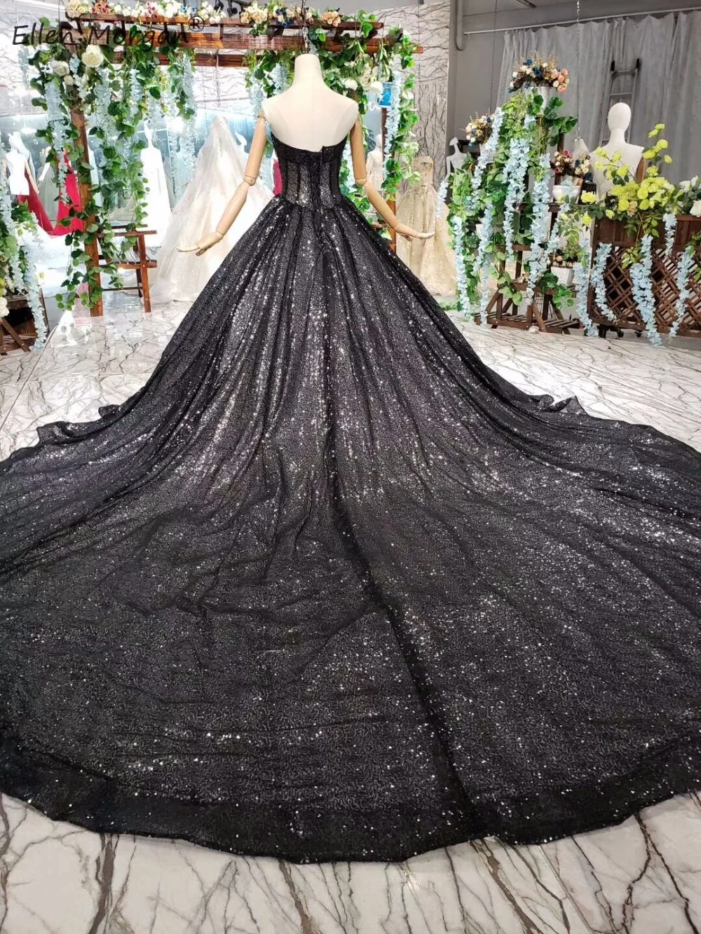 Сексуальные черные блестящие бальные платья Сладкие 16 15 пышные Miss элегантные без рукавов со шнуровкой со шлейфом