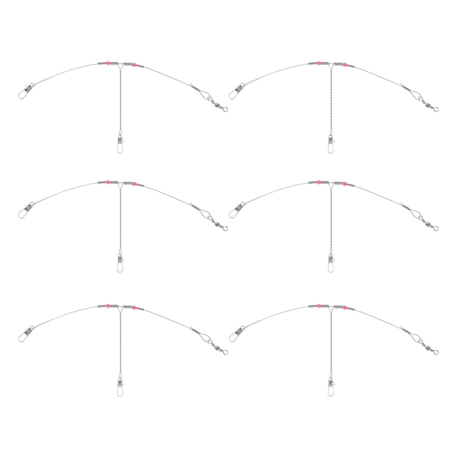 

Newly 10Pcs/lot Stainless Steel Hook Trigger Spring Fishing Hook Setter Bait Bite Triggers the Hook Catch Fish Automatically