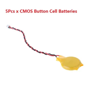 CR2032 2032 Батарея провод 2 pin Материнская плата ноутбука BIOS CMOS Батарея с проводом разобрать Батарея