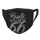 Route 66 Mother Road SG18 неодноразовая маска для лица противодымчатая Пылезащитная Маска Защитная крышка респиратор рот муфельная