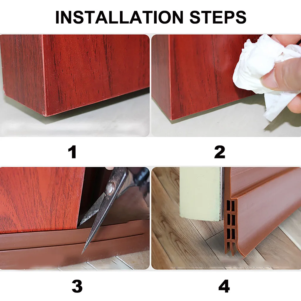 Самоклеящиеся дверные уплотняющие полоски ветрозащитные водонепроницаемые