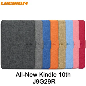 Kindle Case For All-New Kindle 10th J9G29R 6 Inch 2019 Released Magnetic Smart Fabric Cover Leather  in USA (United States)