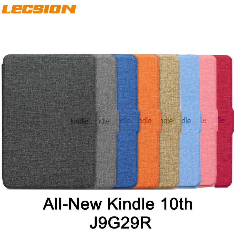 Чехол Kindle для нового 10th J9G29R 6 дюймов 2019 выпущенный Магнитный смарт чехол из ткани