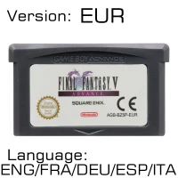 V Advance EUR 32 бит видеоигры картридж Консоли Карты для nintendo GBA Final Fantas серии ЕС/США издание - Цвет: V Advance EUR