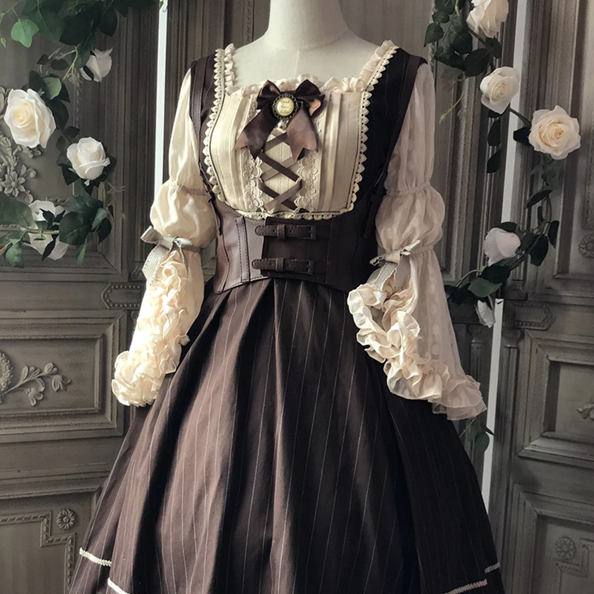 

Brand New Vintage Women's Corset vest Steampunk Harness Stretchy Waistcoat Wide Cincher with Buckle Cummerbunds 2020