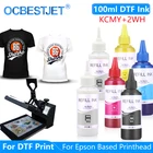 100 мл * 6 DTF чернила для печати на ПЭТ-пленке и переноса для Epson