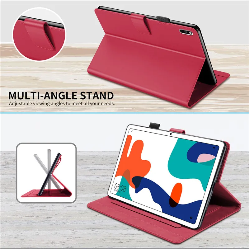 

Tablet Cover For Huawei Matepad 10.4 Funda Cute Panda Wallet Stand Flip Cover For Huawei Matepad 10 4 Case BAH3-W09 BAH3-AL00