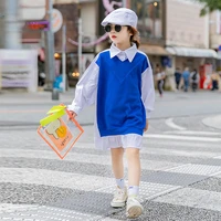 loose children clothes spring summer girls cotton blouses shirts kids teenagers outwear breathable high quality