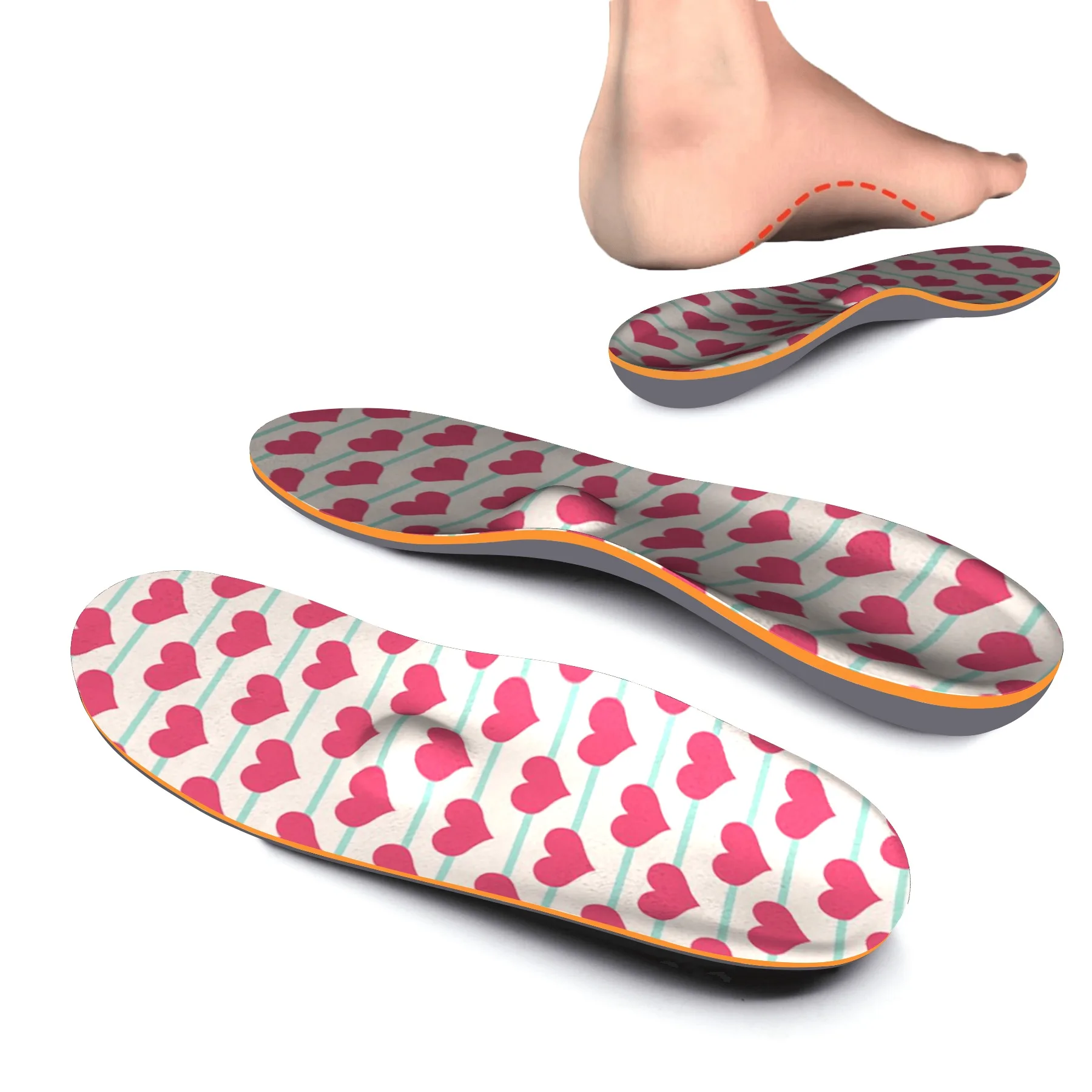Arch Anti-wear Foot Insole Promote Blood Circulation Parkour Orthopedic Insoles Unisex Shoes | Обувь