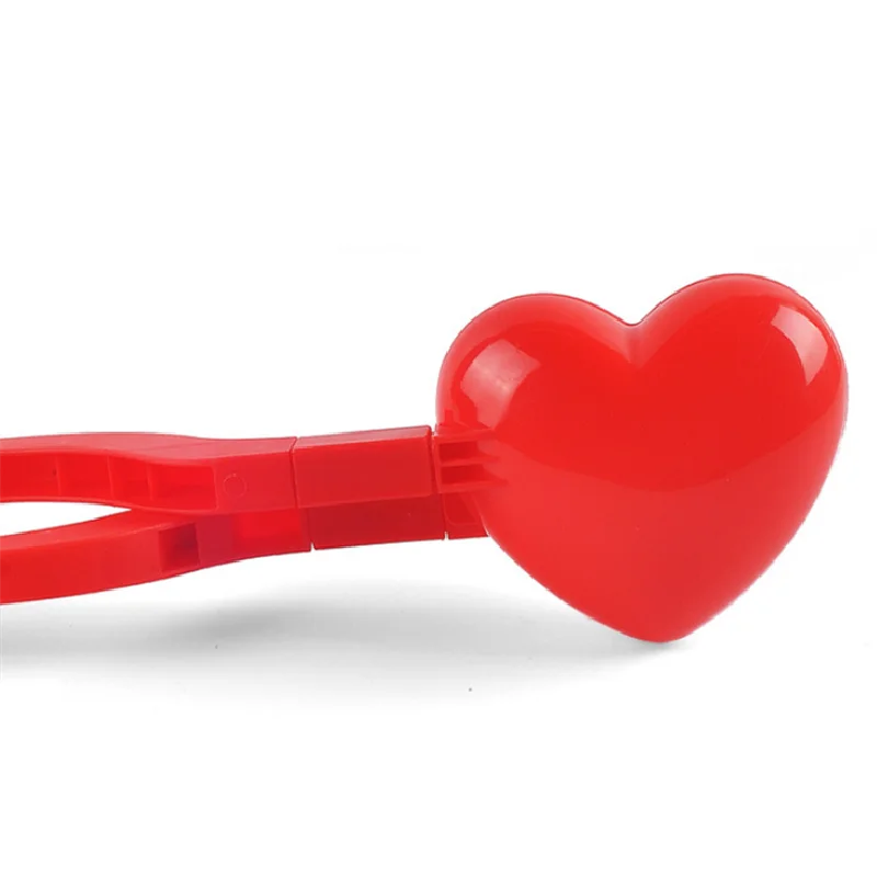 Форма в форме сердца для изготовления снежинок Пластиковая форма уток снега