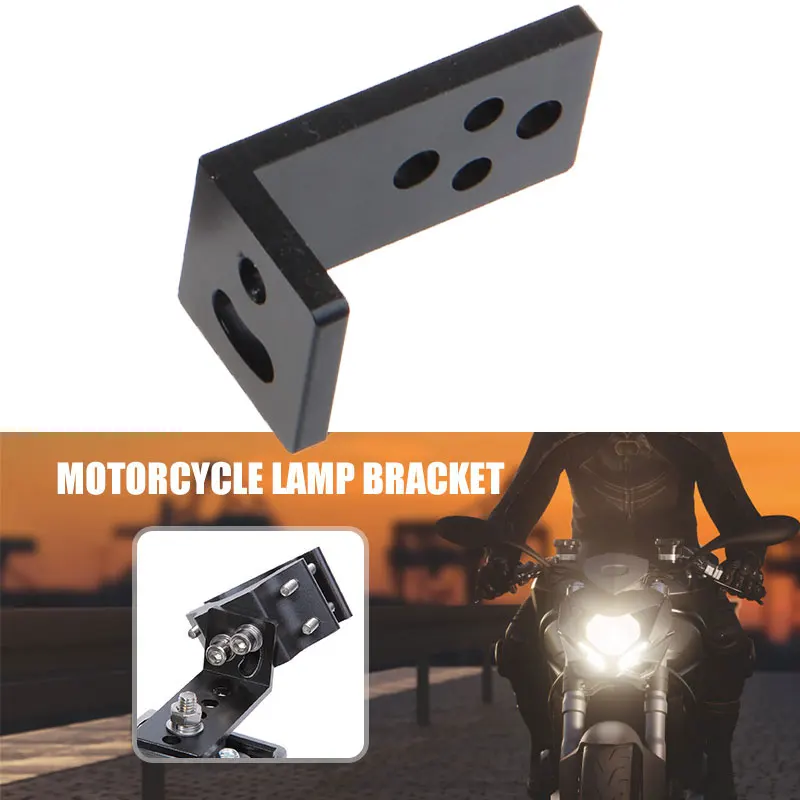 

60 * 25 * 26 Mm Main Length 60mm Motorcycles Headlight Bracket Strong Exterior Turn Signal Bracket Durable Frames