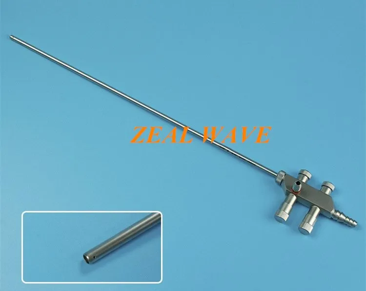 Laparoscópio de Sucção Instrumentos Laparoscópicos Tubo de Sucção Aspirador com Mola Placas de som