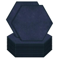 new hexagon acoustic panels foam panels 14x13x0 4inch sound proofing padding for wall acoustic treatment studio office