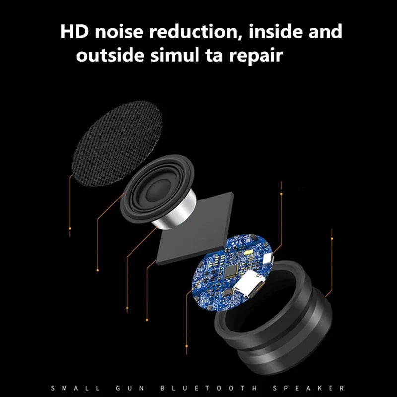 Новинка металлический Bluetooth динамик беспроводной мини-динамик вставной TF карта