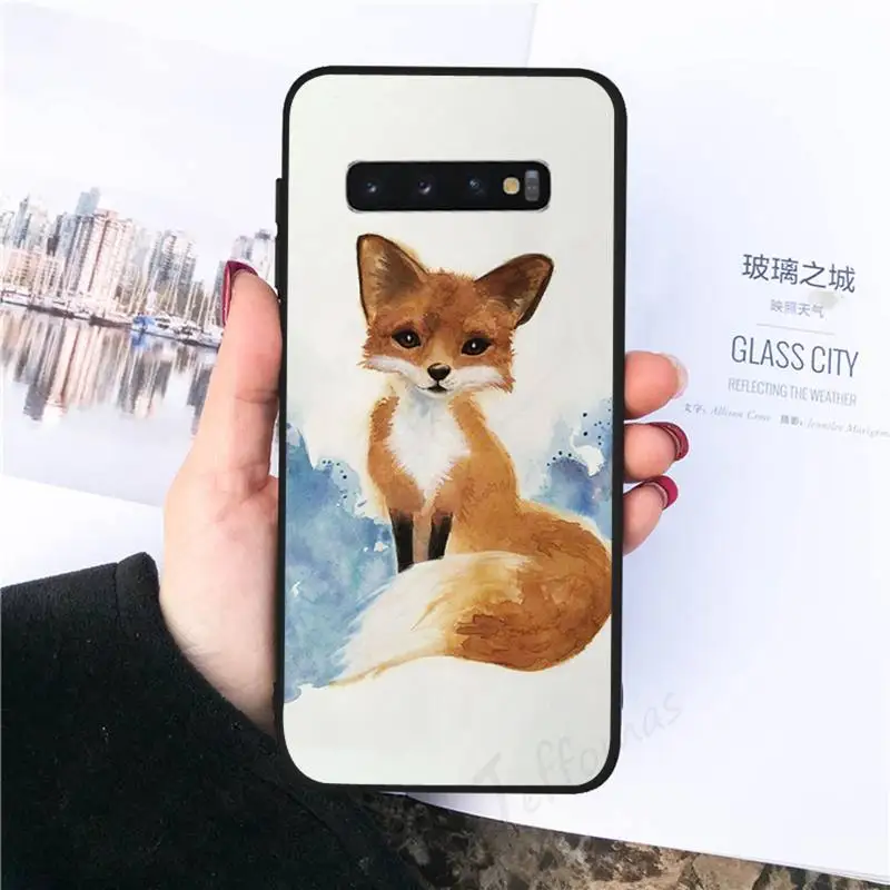 Чехол для телефона Fox Samsung galaxy S 8 9 10 20 21 30 A 50 51 70 note plus Ultra 5g | Мобильные телефоны и