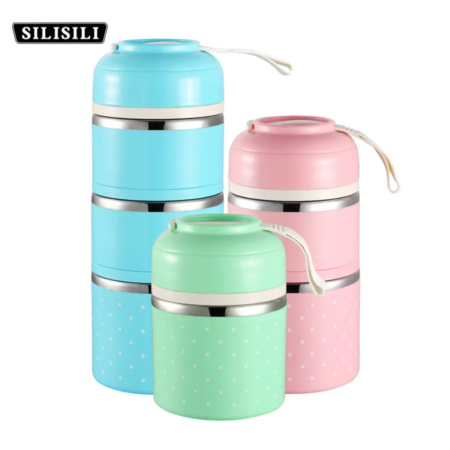 Портативный Ланч бокс из нержавеющей стали контейнер для еды в японском стиле