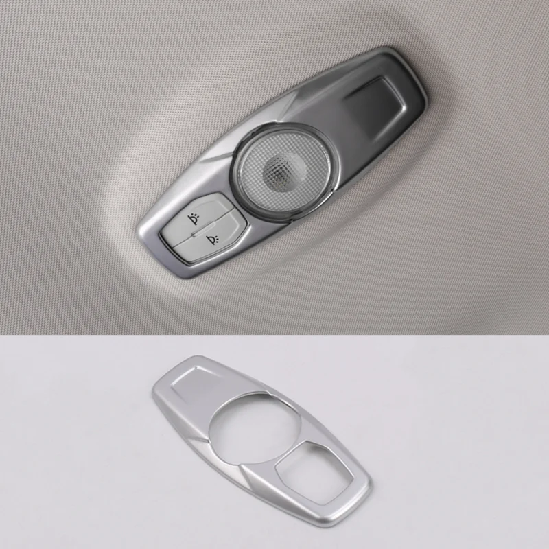 

ABS Matte Car Back Rear Reading Lampshade Cover Trim Auto Interior Styling accessories 1pcs For Ford Edge 2015 2016 2017