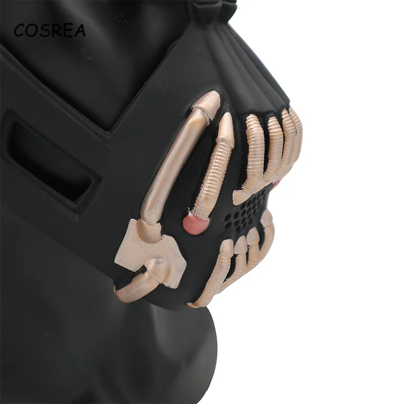 2020 фильм Темный рыцарь Косплей Костюм Маска Бэйна реквизит полная голова ПВХ