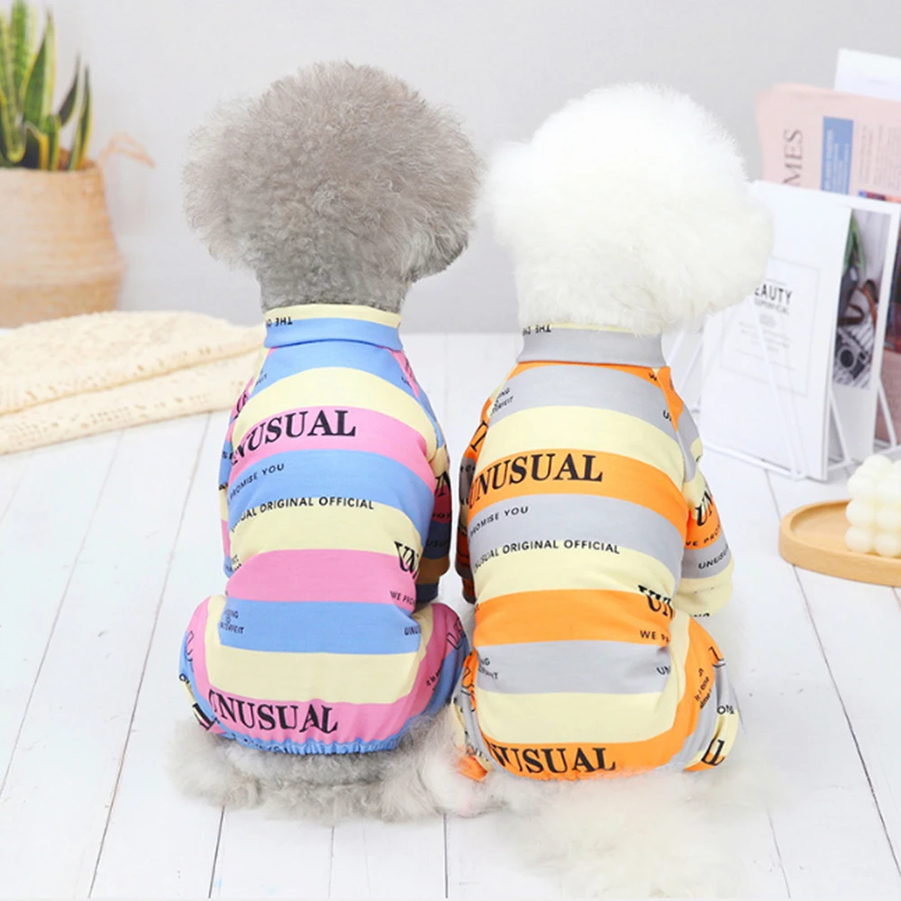 

Весенне-осенняя одежда для домашних питомцев С мультяшным принтом Одежда для британского дома Одежда для собак Одежда для маленьких и сред...