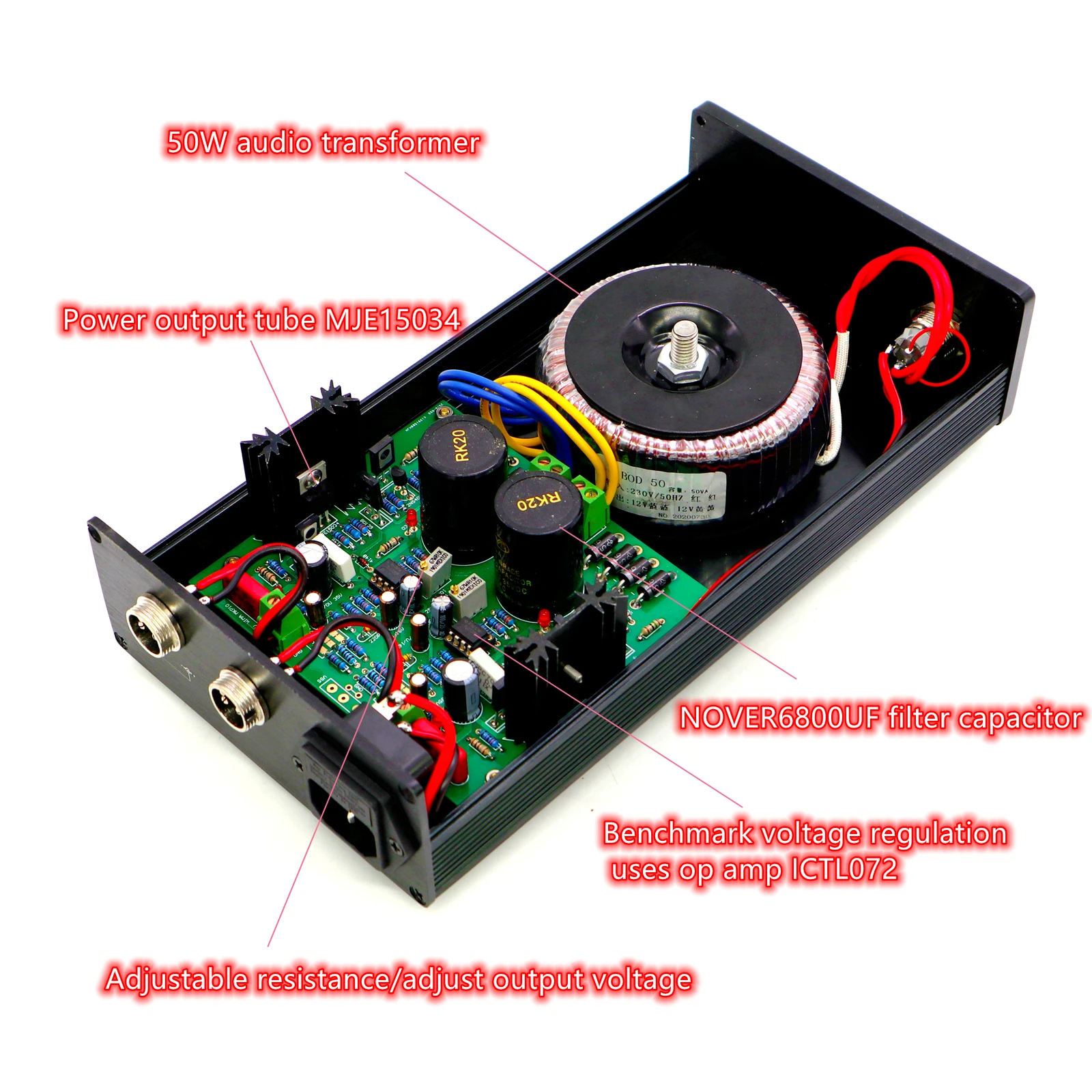 50 Вт тороидальный трансформатор 2-ходовой Линейный источник питания STUDER 900