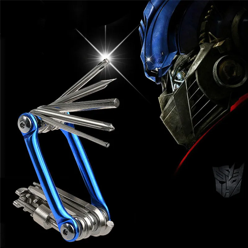 

Bicycle Bike Tools Repairing Set 15 In 1 Bike Repair Tool Kit Wrench Screwdriver Chain Carbon steel bicycle Multifunction Tool