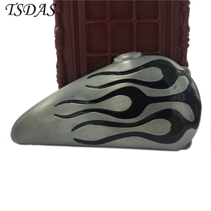 Синяя и черная пряжка ремня мотора с оловянной отделкой подходит для пояса