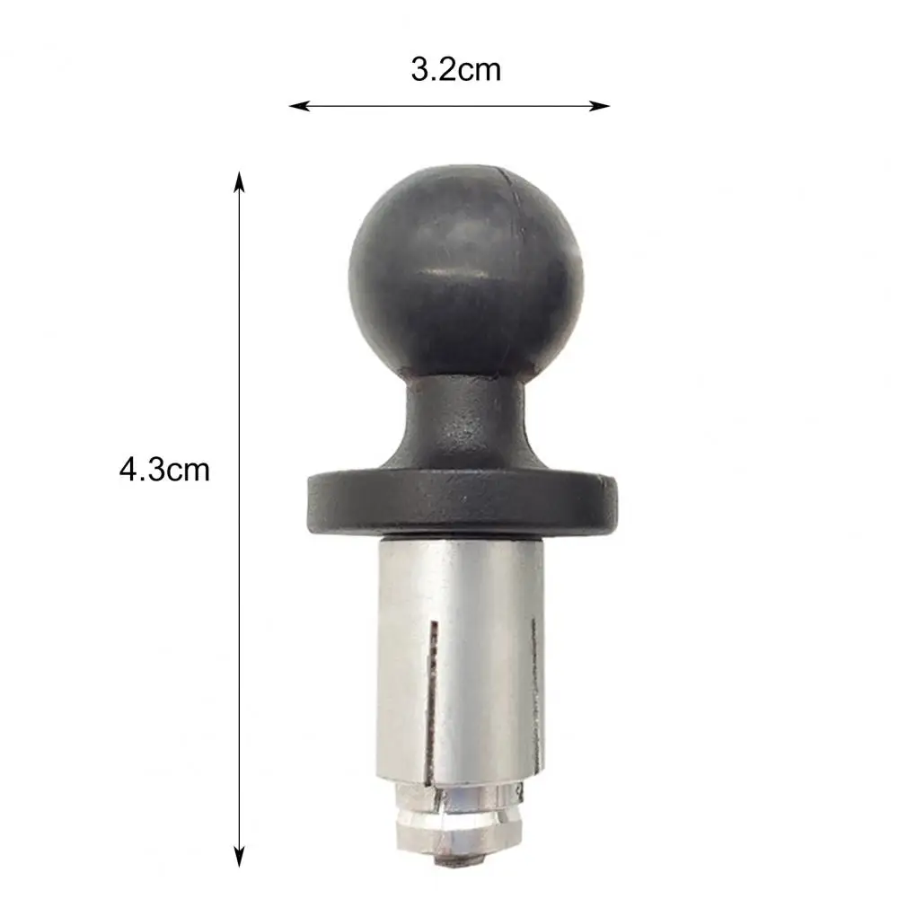 

Hole Ball Head Swelling Multi-function 304 Stainless Steel Easily Install Handlebar Bracket for Scooters