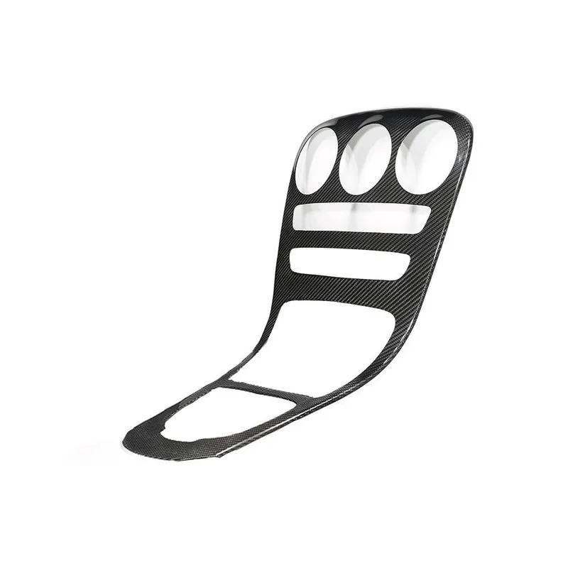 Декоративная панель центральной консоли из углеродного волокна для Mercedes Benz C Class