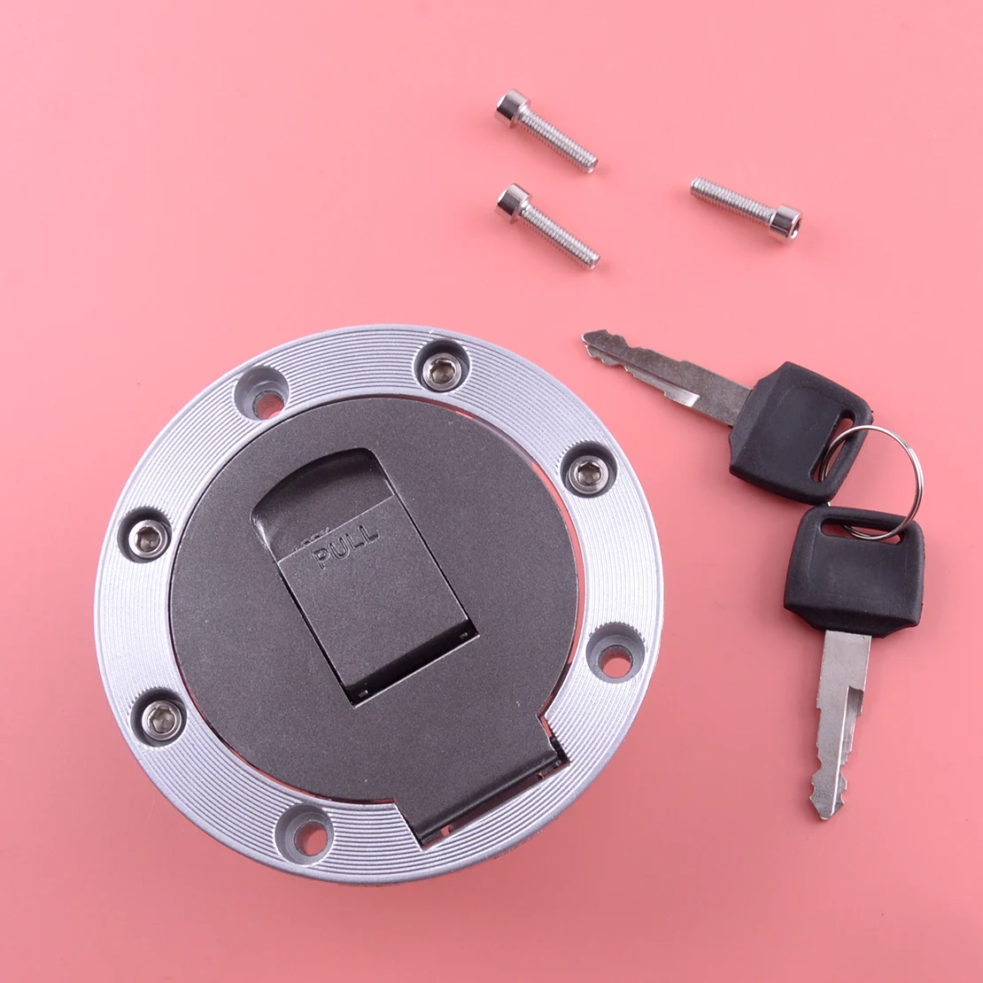 

Универсальный модифицированный замок крышки бака бензобака мотоцикла квадроцикла с 2 ключами