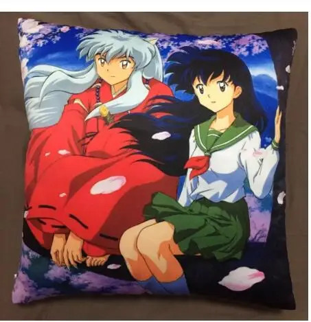 Наволочка с принтом InuYasha на заказ, наволочка для дома, декоративная наволочка, индивидуальный подарок 45x45 см A19.11.8