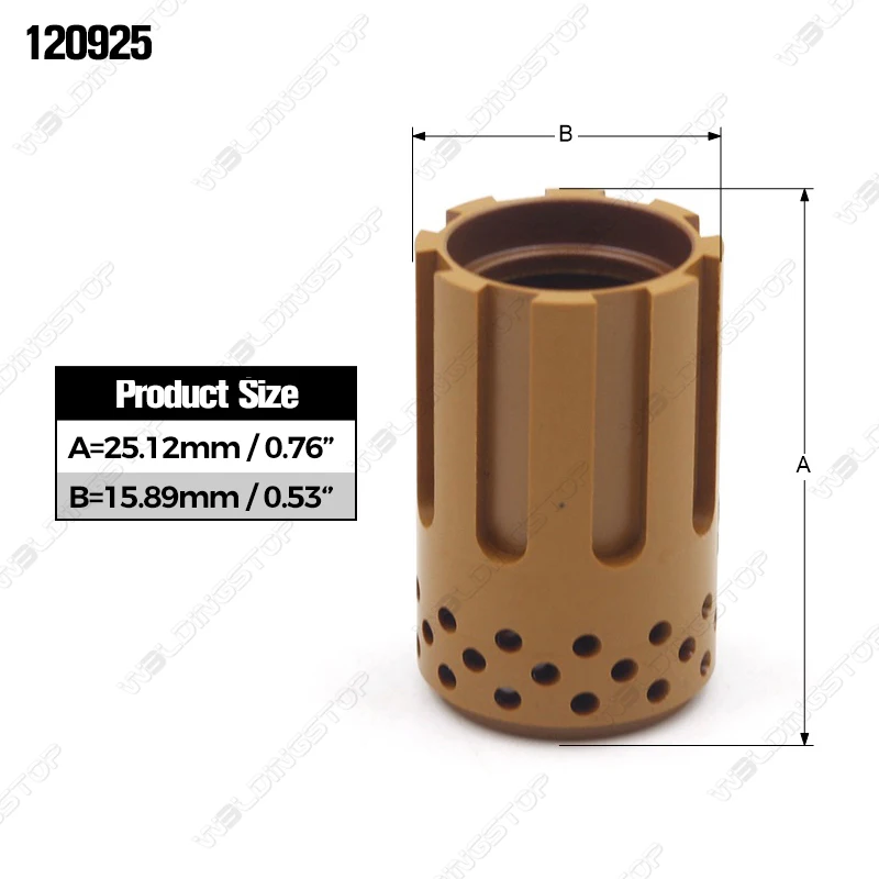 

WS 120925 swirl ring for air plasma Cutting Torch 1250 Consumables replacement parts Aftermarket 1pc