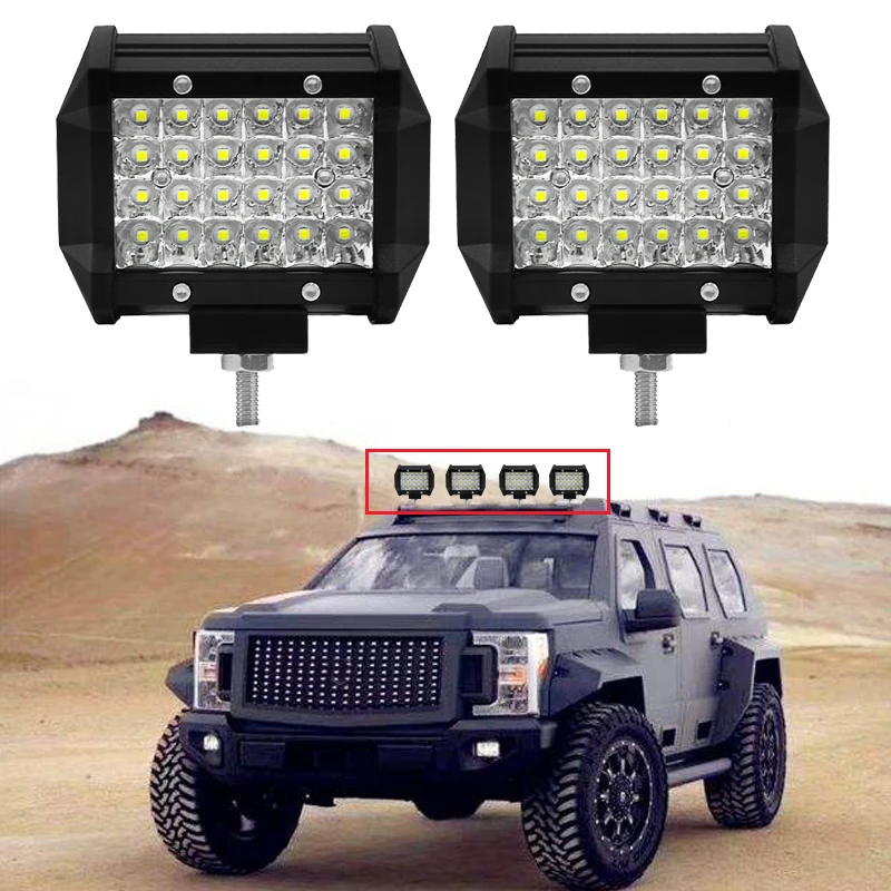 Внедорожный светодиодный бар рабочий светильник 4x4 для вождения по бездорожью