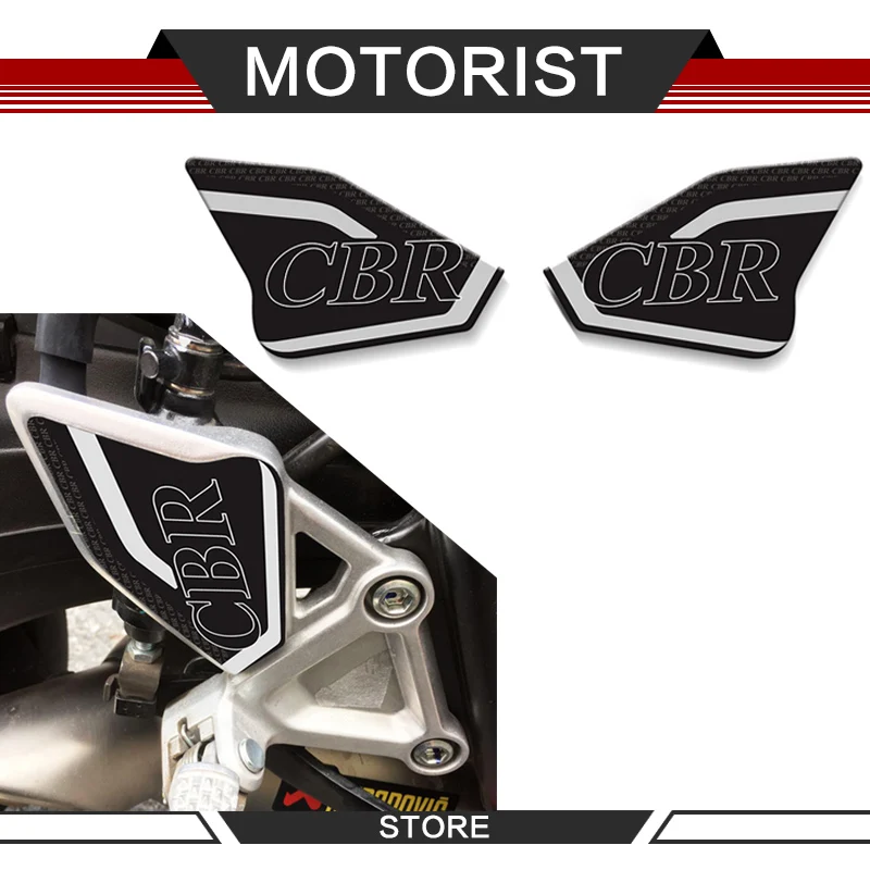 Мотоциклетные Нескользящие 3D наклейки на ножки боковые для honda cbr650r cb650r 2019-2020 CB 650R