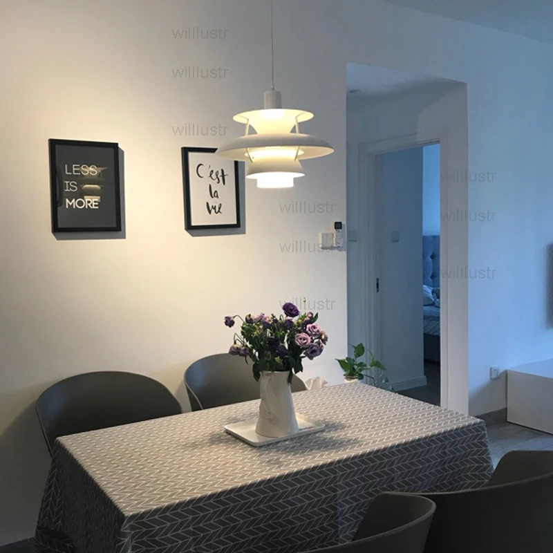 

Modern Nordic Pendant Light Timeless Design Restaurant Cafe Bar Loft Hotel Sitting Dinning Bed room Aluminum Suspension Lamp