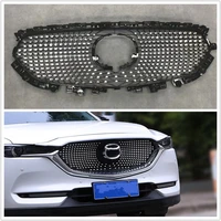 front racing grille mesh bumper mask cover grills for mazda cx 5 cx5 cx8 cx 8 2017 2018 2019 2020 2021 exterior accessories