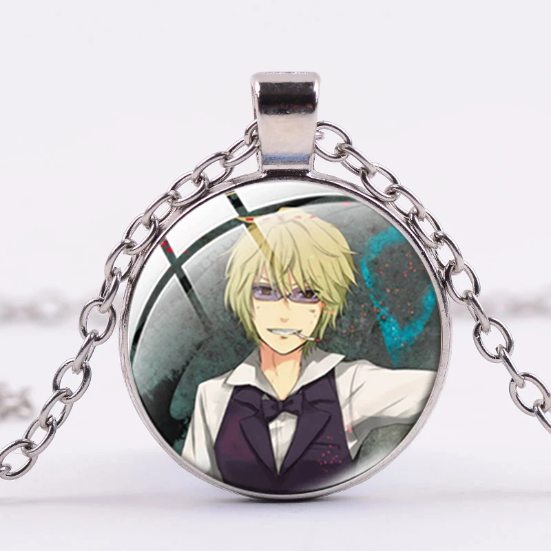 Кулон в стиле аниме DuRaRaRa Celty Sturluson sonorella Anri Ryugamine Mikado круглые стеклянные подвески