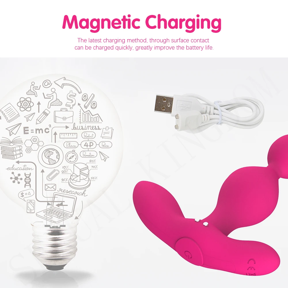 Анальные шарики вибратор беспроводной пульт дистанционного управления Анальная