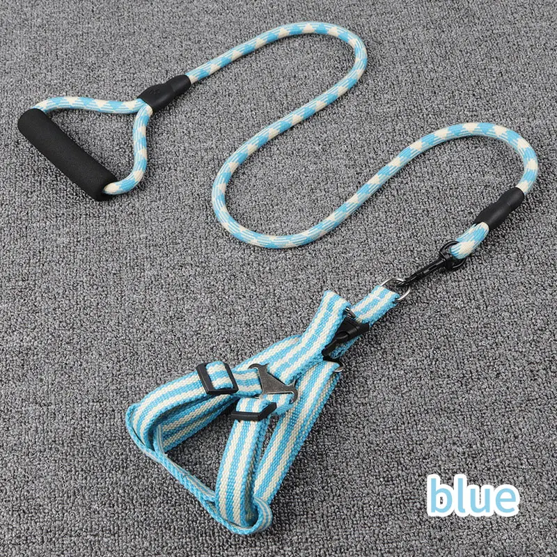 Нейлоновый хлопковый поводок для собаки 5 цветов набор поводков собак Размеры S M L