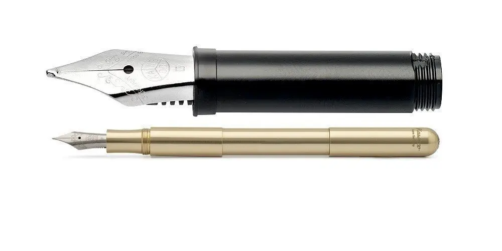 Ручка перьевая Kaweco Supra M латунный корпус | Канцтовары для офиса и дома