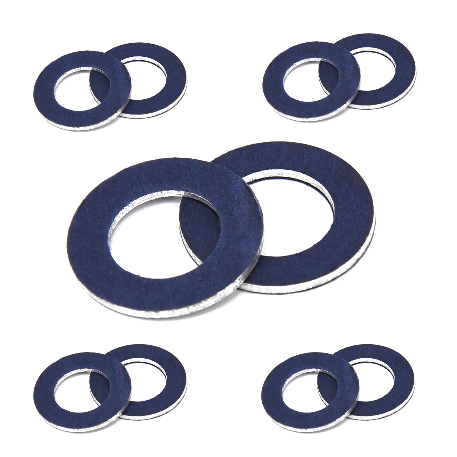 

10pcs Gasket Oil Drain Plug Washer for TOYOTA 90430-12031 High Quality