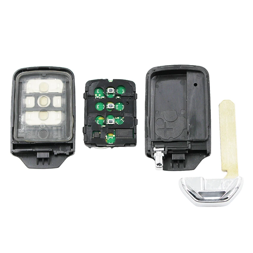 3/4 кнопочный дистанционный смарт ключ брелок 434 МГц с 47 чипом для Honda Civic 2015 2016 new Greiz