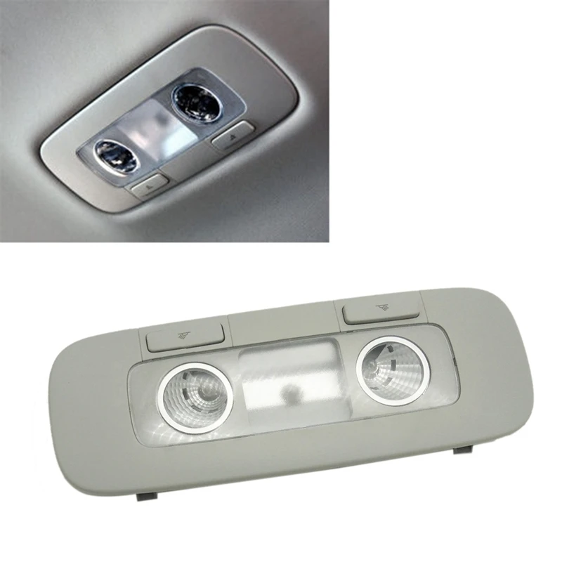 

Car Rear Reading Lamp Rear Ceiling Lamp Gray for Golf 6 MK6 Passat Jetta CC 3AD 947 291