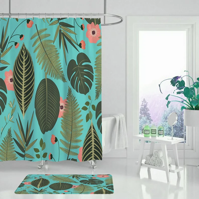 Водонепроницаемые экологически чистые занавески для душа в ванную комнату