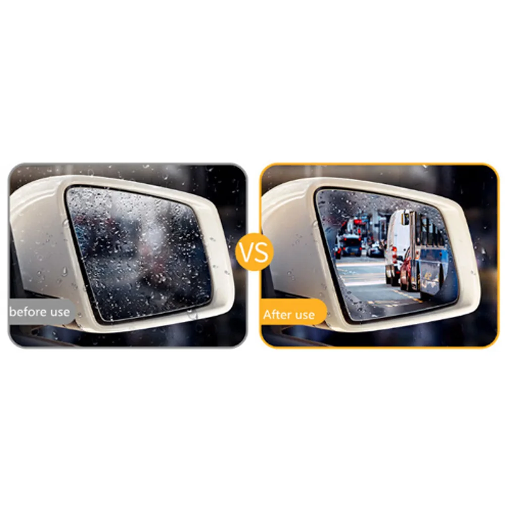 2PCS Car Rearview Mirror Protective Film for volkswagen polo 6r bmw 1 series audi a5 f20 e61 vw golf 4 honda civic | Автомобили и
