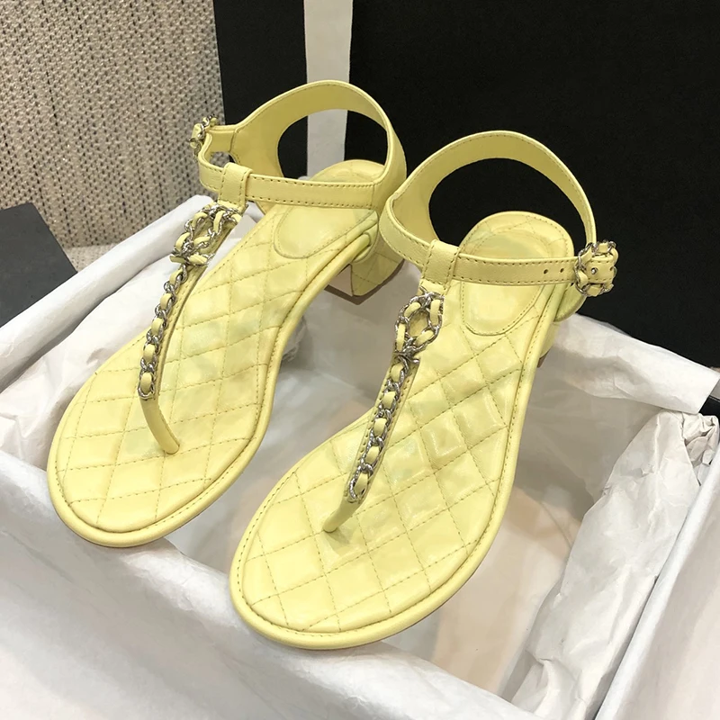 

Ollymurs 2021 New Women's Sandals Summer Buckles Sandals Female Brand Design Shoes Casual