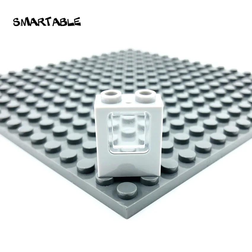 Умная оконная рама 1x2x2 со стеклянными элементами MOC, строительные блоки, игрушки для детей, совместимы со всеми брендами 4862+ 60032 город, 40 шт./лот