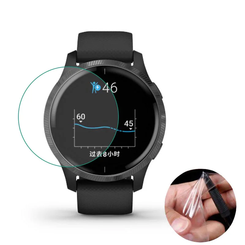 2 шт мягкая прозрачная защитная пленка защита для Garmin Venu Смарт часы Полный Экран