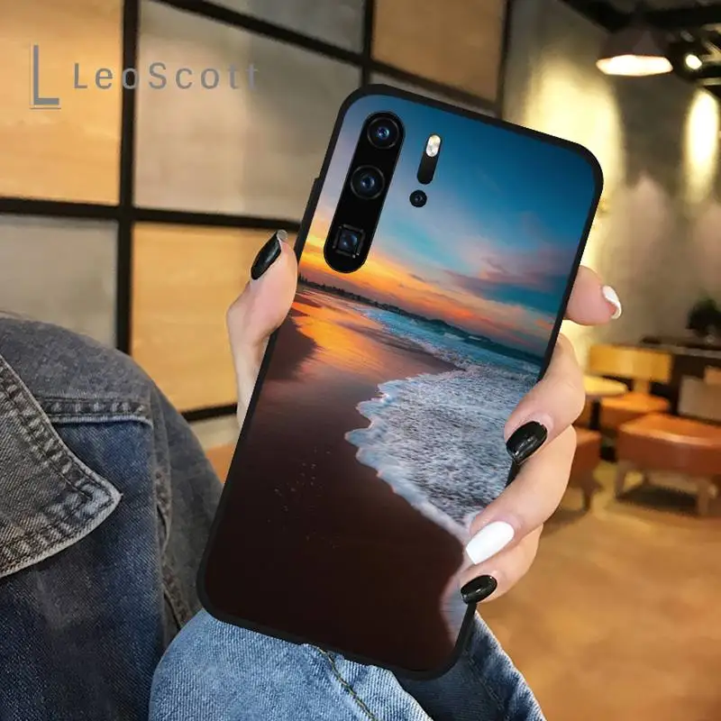 

Sunset view of Bali Phone Case For Huawei honor Mate P 9 10 20 30 40 Pro 10i 7 8 a x Lite nova 5t shell Funda