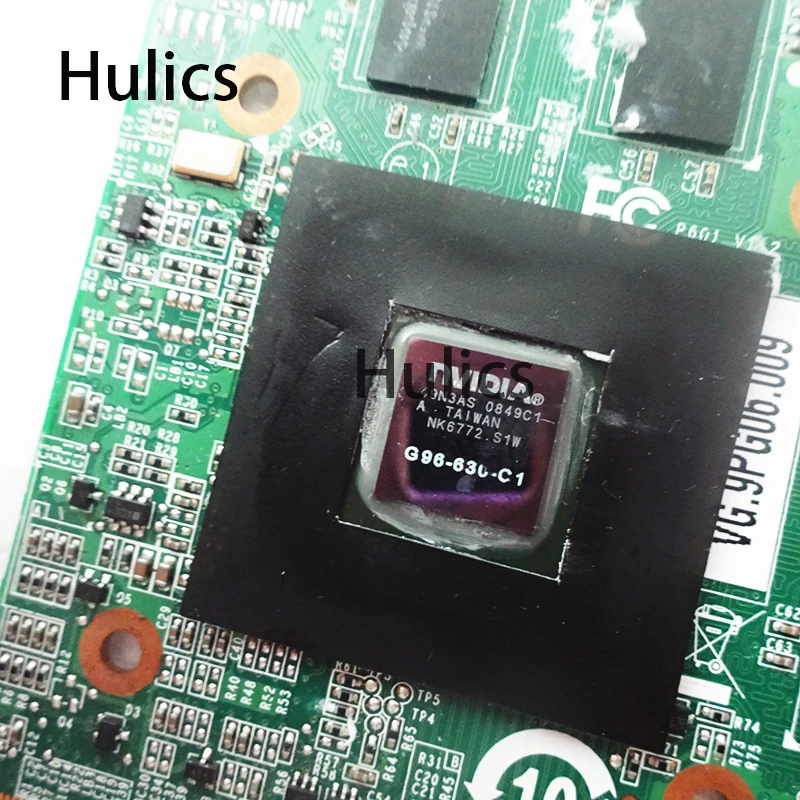 Hulics оригинал для Acer 9600MGT 9600 м GT MXM II DDR2 1024 МБ VGA карты G96 630 C1 600 VG.9PG06.009|Компьютерные